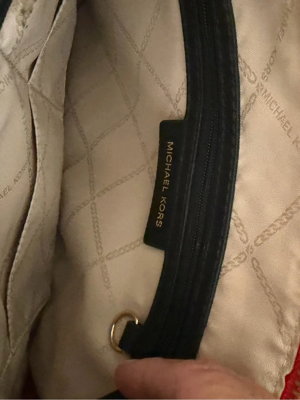 Michael Kors simple stylish red